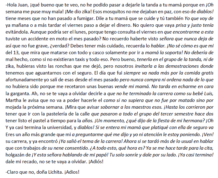 Encuentros en la calle es una historia corta que juega con el formato físico, de ahí el hecho que esté como imagen.